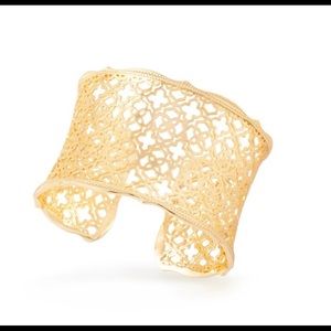 Kendra Scott Gold Cuff Bracelet
